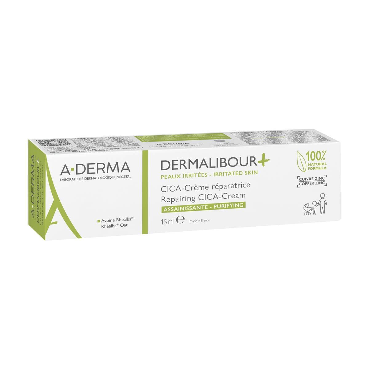 Cremă Reparatoare A-Derma Cica 15 ml